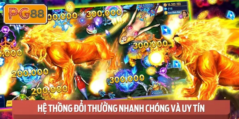 Hệ Thống Đổi Thưởng Nhanh Chóng Và Uy Tín